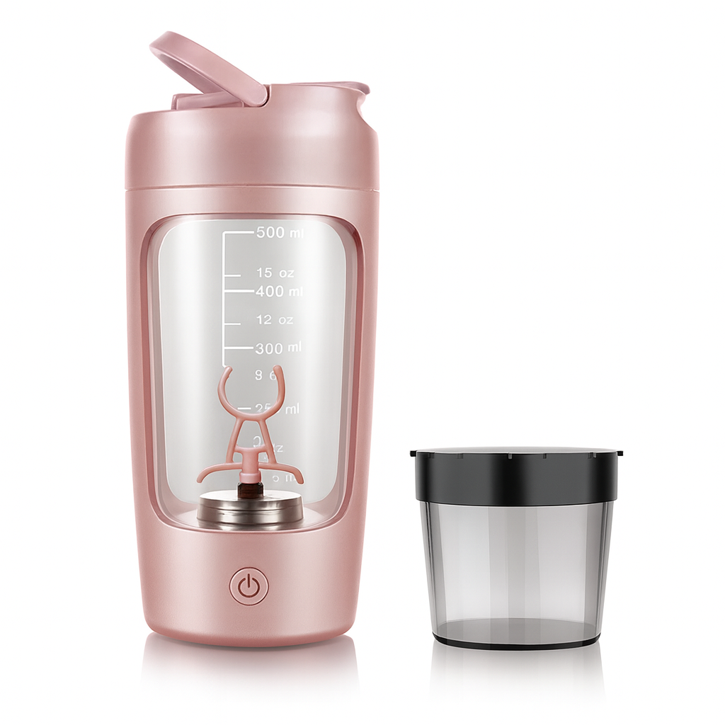 Botella mezcladora eléctrica portátil de 650 ml