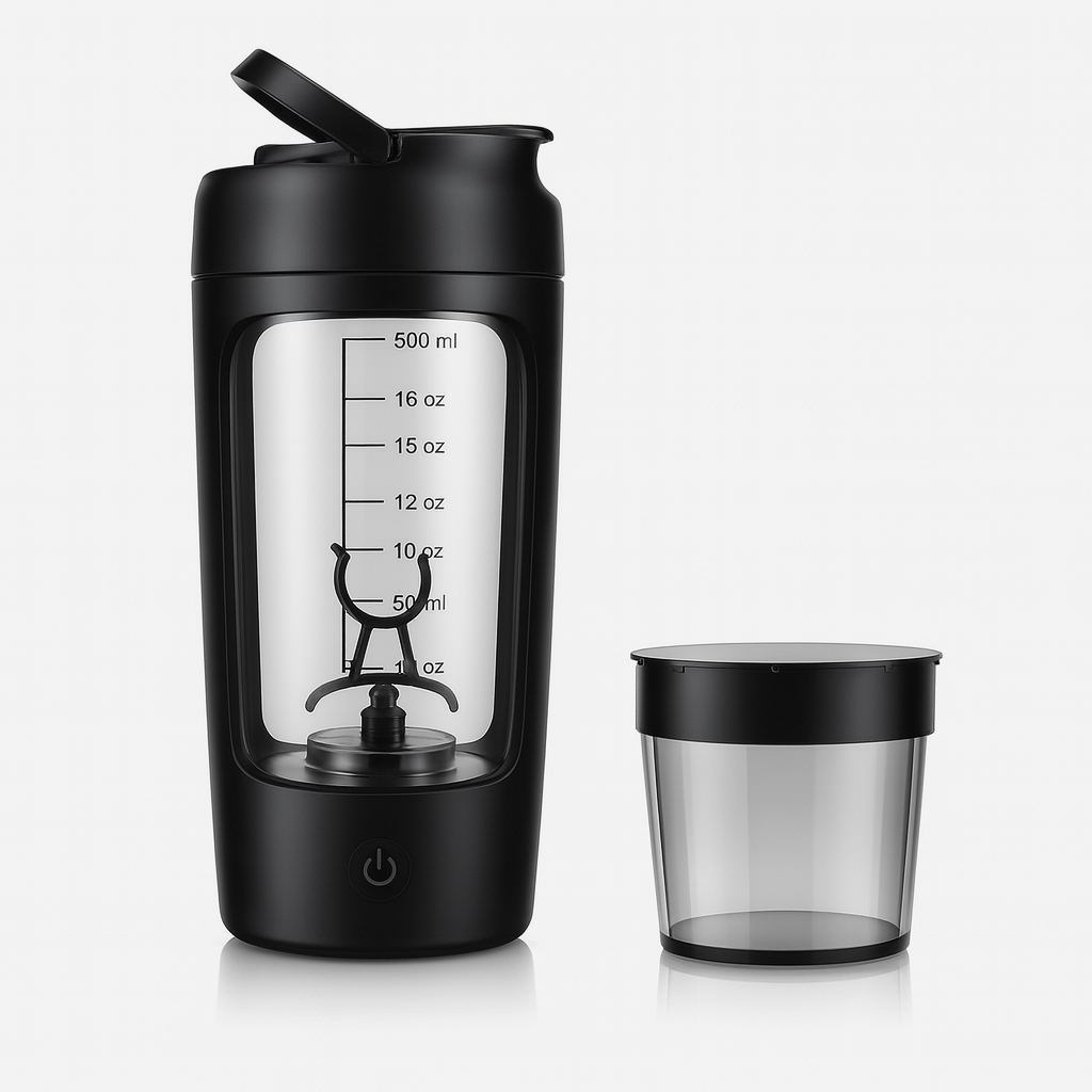 Botella mezcladora eléctrica portátil de 650 ml
